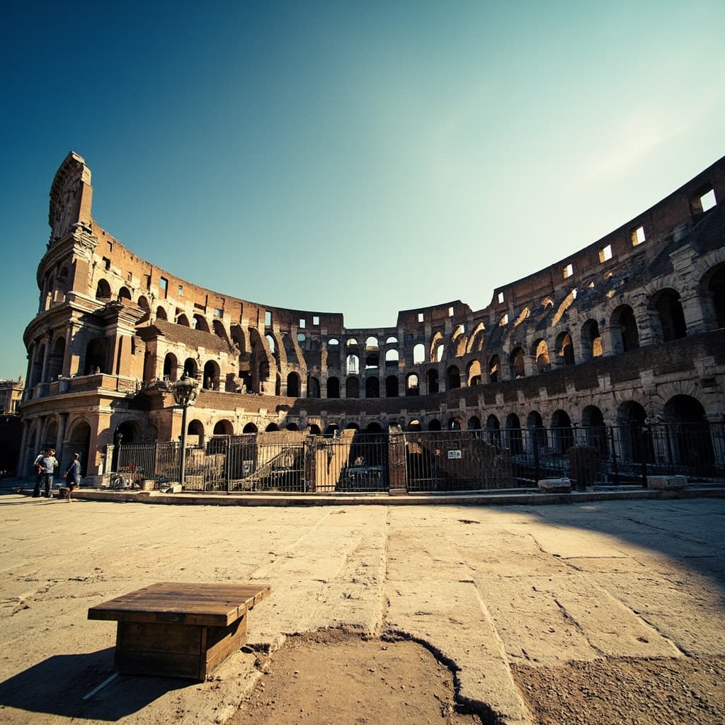 Rome Streets scene template